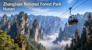 Zhangjiajie Avatar mountains in Wulingyuan China